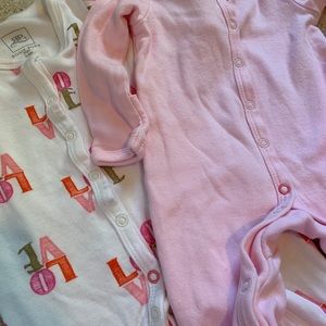 Set of Rosie pope baby pajamas